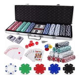 Juego de fichas de póquer