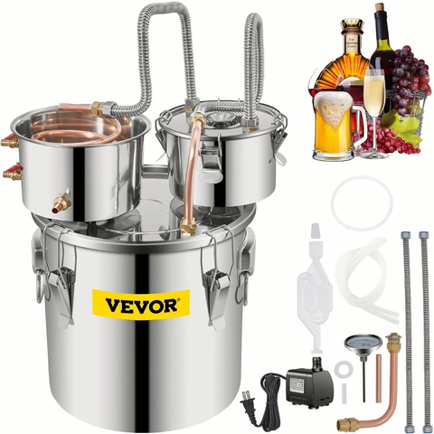 Destilador de alcohol casero