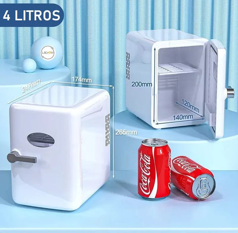 Mini frigobar para coche o trabajo